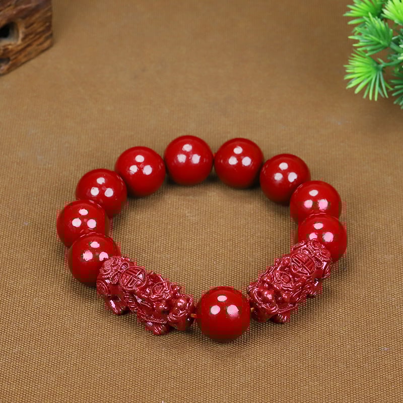 Cinnabar karkötő, eredeti dizájn, uniszex, polírozott felület, anti-fáradtság, 21 darab