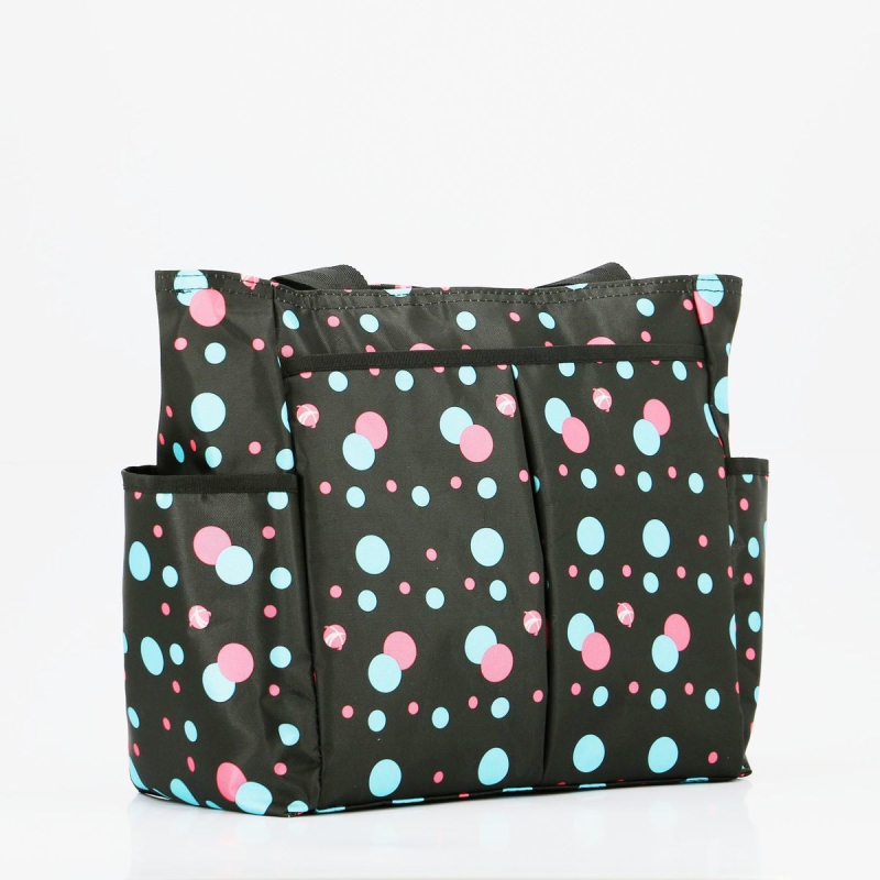 Plecu soma, daudzfunkcionāla un ūdensizturīga, ziedu raksts, poliester materiāls