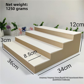 Penkių sluoksnių trapecijos dizaino išskleidžiamas laikiklis apyrankėms ir akinėms, metalinė konstrukcija, 2024 m. pavasaris