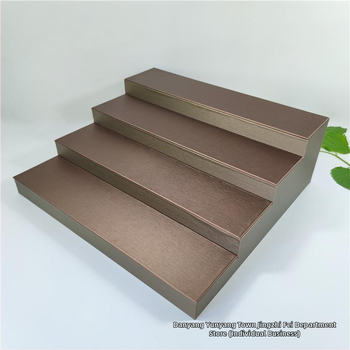 Penkių sluoksnių trapecijos dizaino išskleidžiamas laikiklis apyrankėms ir akinėms, metalinė konstrukcija, 2024 m. pavasaris