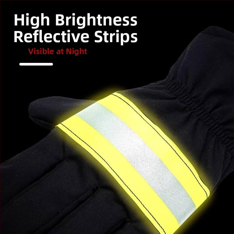 3C certificirane vatrogasne izolirane rukavice za visoke temperature — otporne na vatru, toplinska izolacija