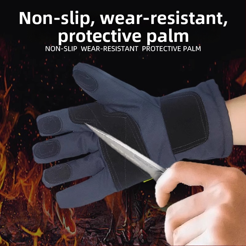 3C certificirane vatrogasne izolirane rukavice za visoke temperature — otporne na vatru, toplinska izolacija