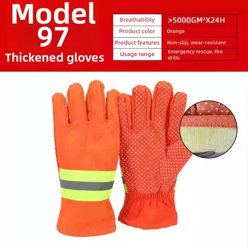 3C certificirane vatrogasne izolirane rukavice za visoke temperature — otporne na vatru, toplinska izolacija