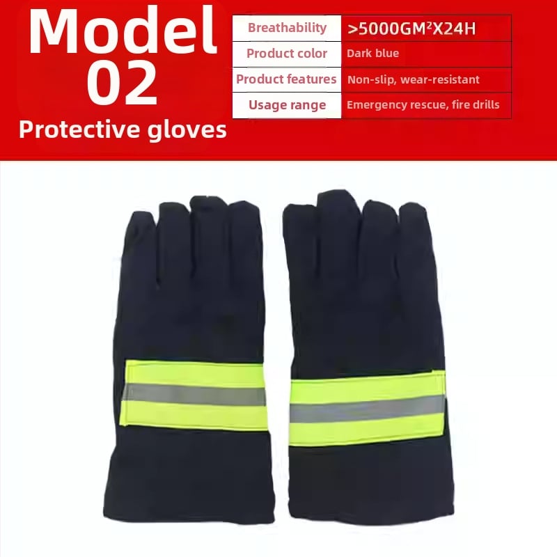 3C certificirane vatrogasne izolirane rukavice za visoke temperature — otporne na vatru, toplinska izolacija