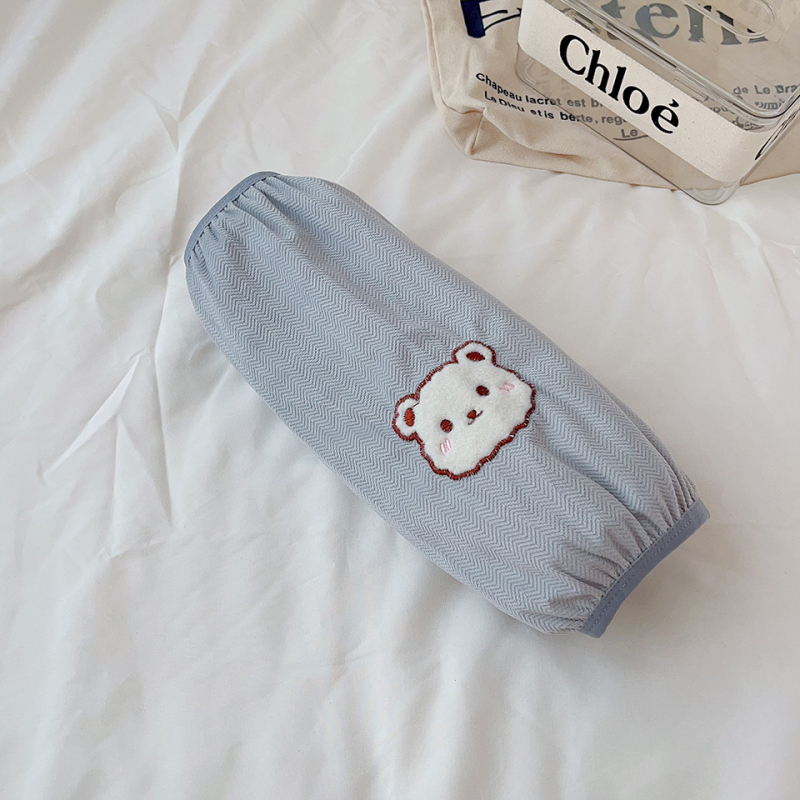 Oversleeve pūšjakai ar lāču rakstu | korejiešu stils | netīrību pretī funkcija | poliesterā šķiedra | izšuvums | sievietēm | ziema/rudens