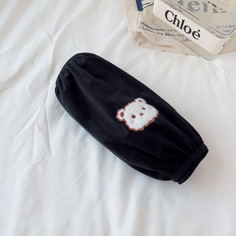 Oversleeve pūšjakai ar lāču rakstu | korejiešu stils | netīrību pretī funkcija | poliesterā šķiedra | izšuvums | sievietēm | ziema/rudens