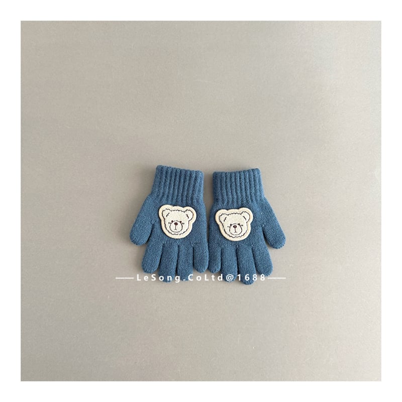 Παιδικά πλεκτά γάντια για τον χειμώνα, Unisex, 1-6 ετών, σχέδιο tie-dye, Κορεάτικος στυλ με διαχωρισμένα δάχτυλα