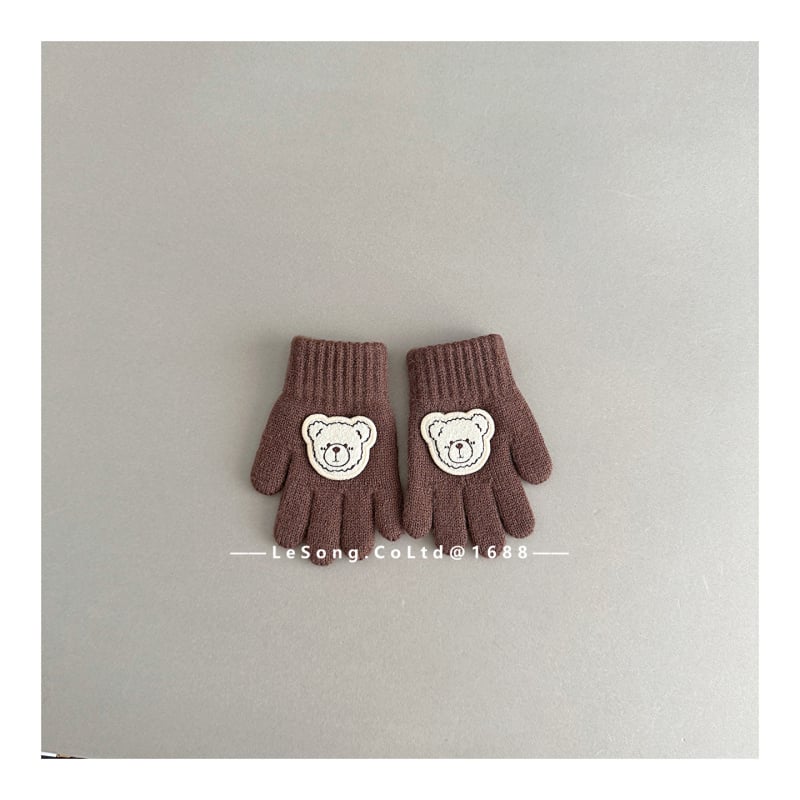 Παιδικά πλεκτά γάντια για τον χειμώνα, Unisex, 1-6 ετών, σχέδιο tie-dye, Κορεάτικος στυλ με διαχωρισμένα δάχτυλα