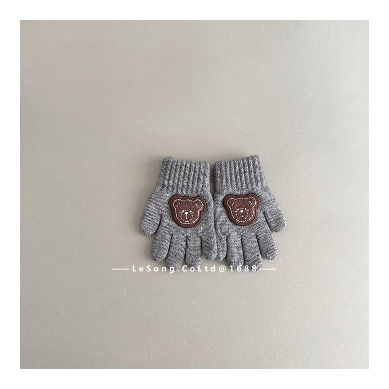 Παιδικά πλεκτά γάντια για τον χειμώνα, Unisex, 1-6 ετών, σχέδιο tie-dye, Κορεάτικος στυλ με διαχωρισμένα δάχτυλα