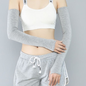 Saules aizsardzības rokaspārni, garas, piemērotas velobraukšanai, modalā kokvilna