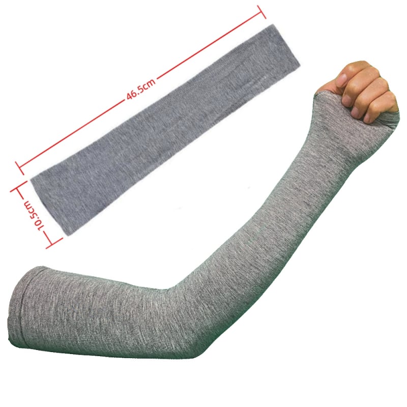 Saules aizsardzības rokaspārni, garas, piemērotas velobraukšanai, modalā kokvilna