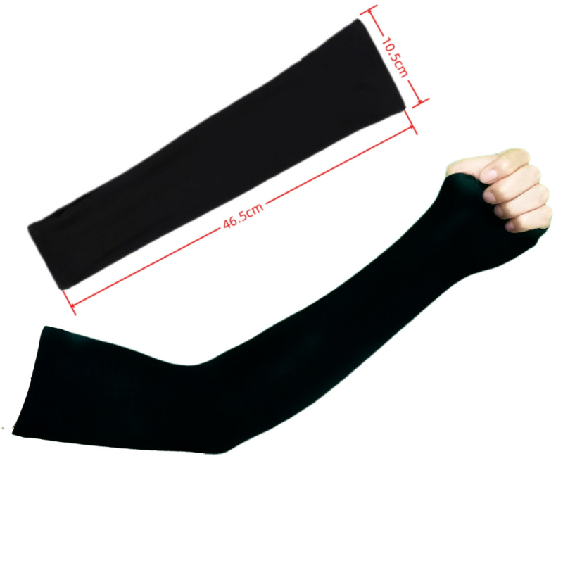 Saules aizsardzības rokaspārni, garas, piemērotas velobraukšanai, modalā kokvilna