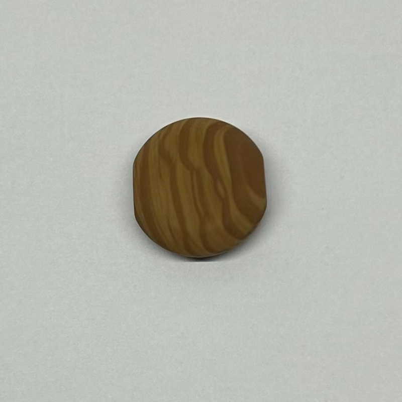 Pandantiv din obsidian, formă circulară, piatră naturală, șlefuire și lustruire, personalizabil