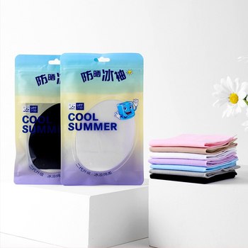 UV ръкави за защита от слънце с Ice Silk плат, нейлонова тъкан, 81–95% нейлон съдържание, пролет 2025, модерен градски стил