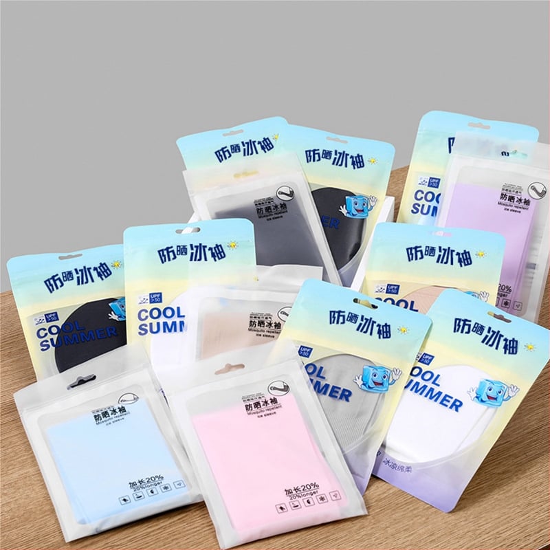 UV ръкави за защита от слънце с Ice Silk плат, нейлонова тъкан, 81–95% нейлон съдържание, пролет 2025, модерен градски стил