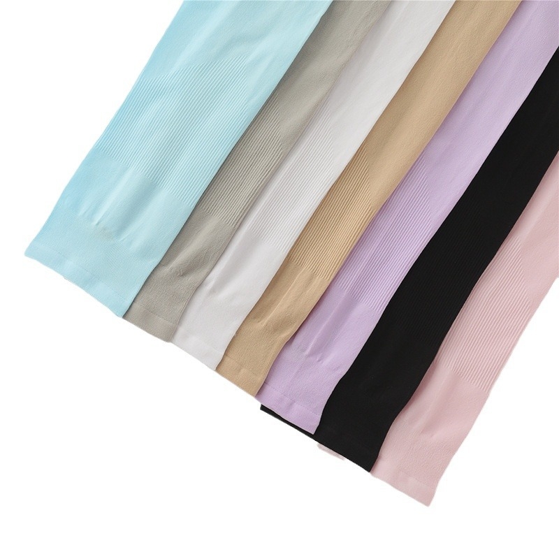 UV ръкави за защита от слънце с Ice Silk плат, нейлонова тъкан, 81–95% нейлон съдържание, пролет 2025, модерен градски стил