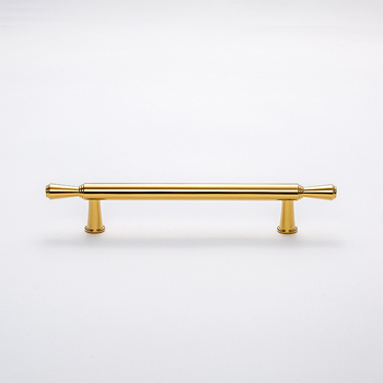 Skapja un garderobes durvju rokturis, modelis 3666, cinka sakausējums, elektroplatinga pārklājums, itāļu minimālisma stils, vienas atvēruma montāža