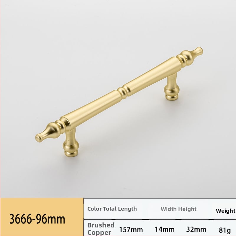 Skapja un garderobes durvju rokturis, modelis 3666, cinka sakausējums, elektroplatinga pārklājums, itāļu minimālisma stils, vienas atvēruma montāža