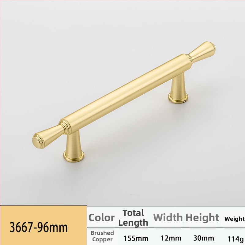Skapja un garderobes durvju rokturis, modelis 3666, cinka sakausējums, elektroplatinga pārklājums, itāļu minimālisma stils, vienas atvēruma montāža