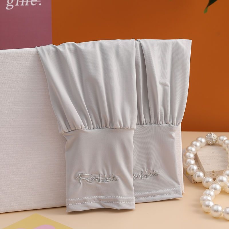 Женски Ice Silk ръкави за лято: UV защита, дишащи, леки, свободна кройка