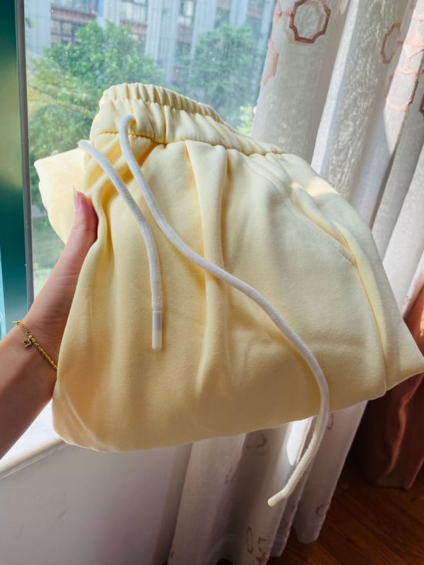 Női pamutból készült széles lábú nadrág, laza szabás, őszi 2024, japán-koreai kényelmes stílus