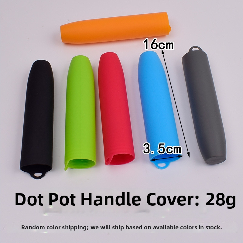 Silikona pannas rokturu komplekts ar modernu rakstu – Bai Hua, 2023, pielāgojamība