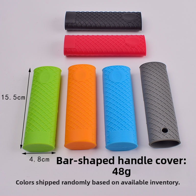 Silikona pannas rokturu komplekts ar modernu rakstu – Bai Hua, 2023, pielāgojamība