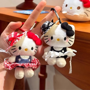 Mīkstais atslēgu piekariņš – Karikatūras stila lelle, Somas piekariņš, Izcelsme: Jinhua, Apstrādes tehnoloģija: 20213, Materiāls: 3359927, 2025. gada pavasaris