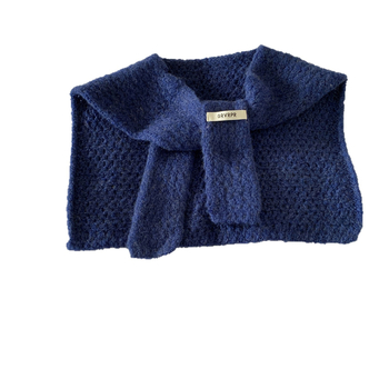 Sievietēm adīts šalle klimatizētām telpām, vienkrāsaina, korejiešu stilā, silts plecu šalle rudens un ziemai