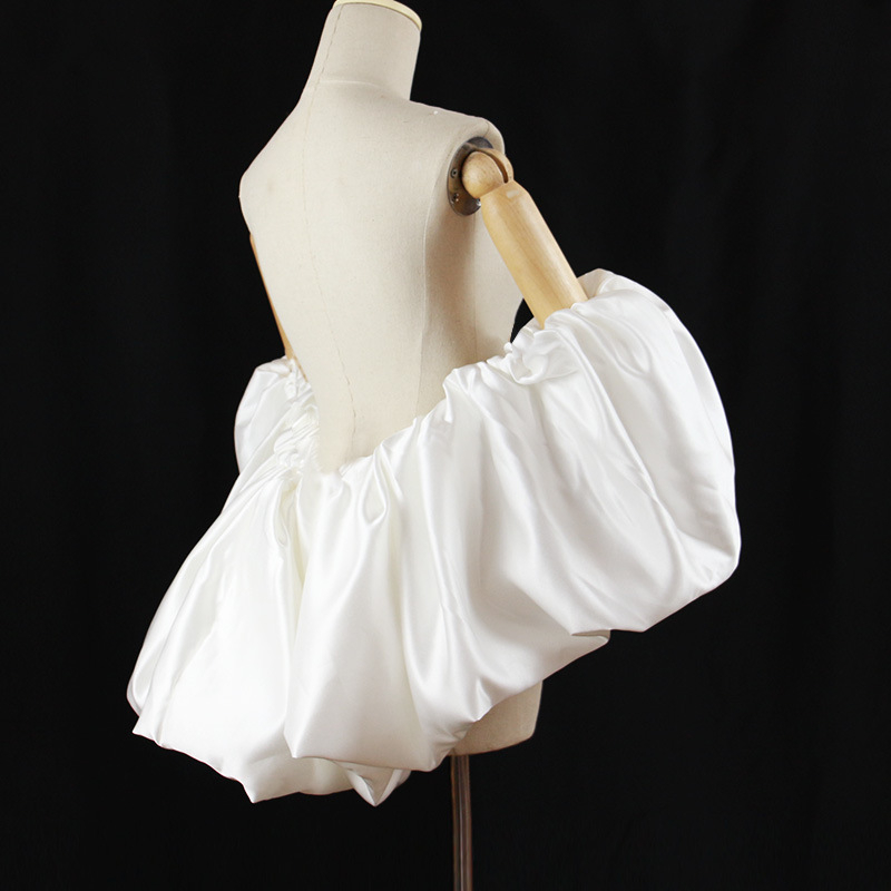 Atdalāms satīna šalle kāzu kleitai, pielāgojams, izlaišana vasarā 2025