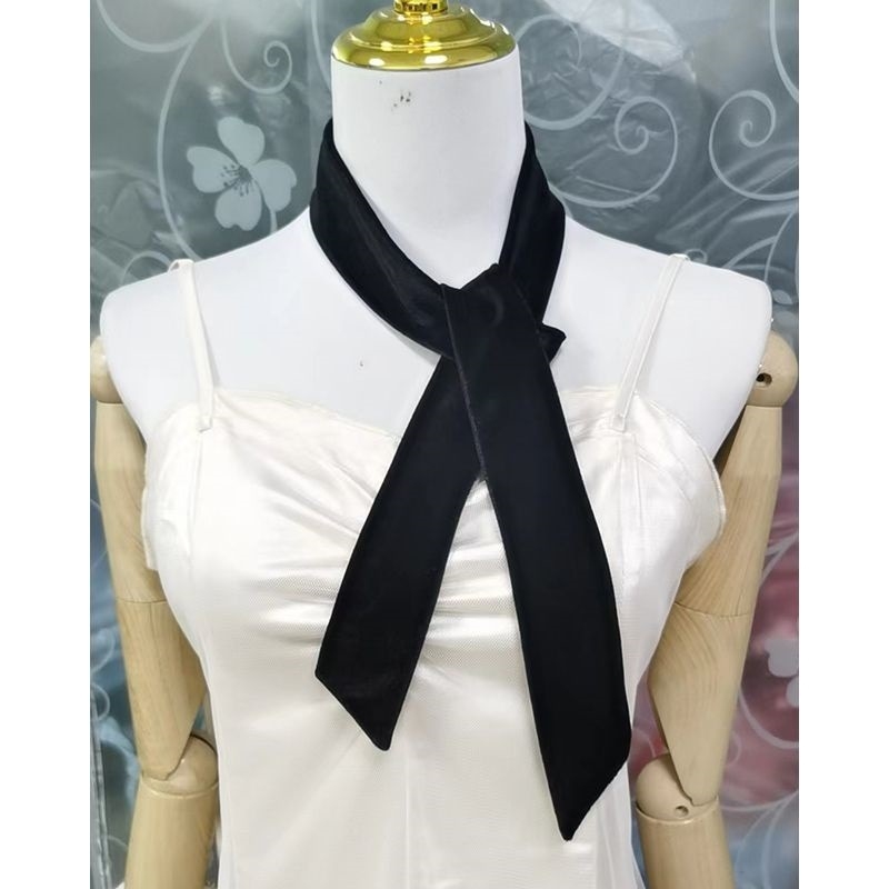 Velvētā šalles aksesuārs ar loku siksnu, plāns šalle; materiāls: velvēt/polisteris; sezona: pavasaris; izlaišanas gads: 2021