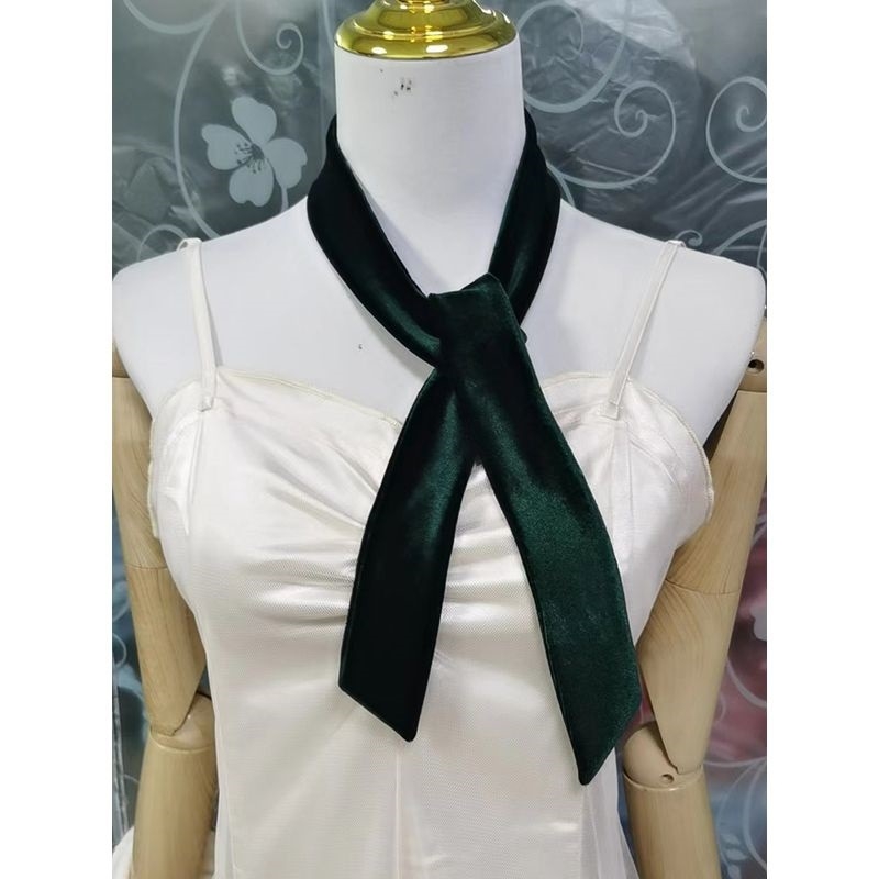 Velvētā šalles aksesuārs ar loku siksnu, plāns šalle; materiāls: velvēt/polisteris; sezona: pavasaris; izlaišanas gads: 2021