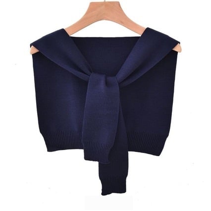 Pletēts plecu šalle, Materiāls: 10293955, Preces kods: 12, Sezona: Vasaras–Rudens, Pielāgojama apstrāde