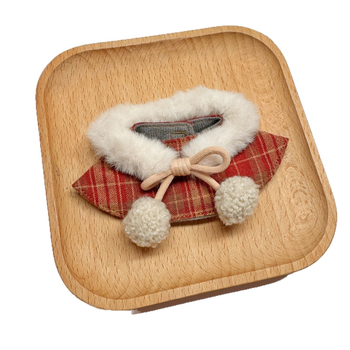 Șal din lână pentru păpuși — accesorii pentru mini haine, personalizare disponibilă; Material: lână; Sezone: toate; În stoc