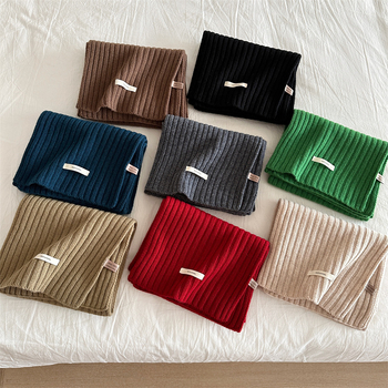 Șal unisex tricotat din cașmir, iarnă-primăvară, multifuncțional