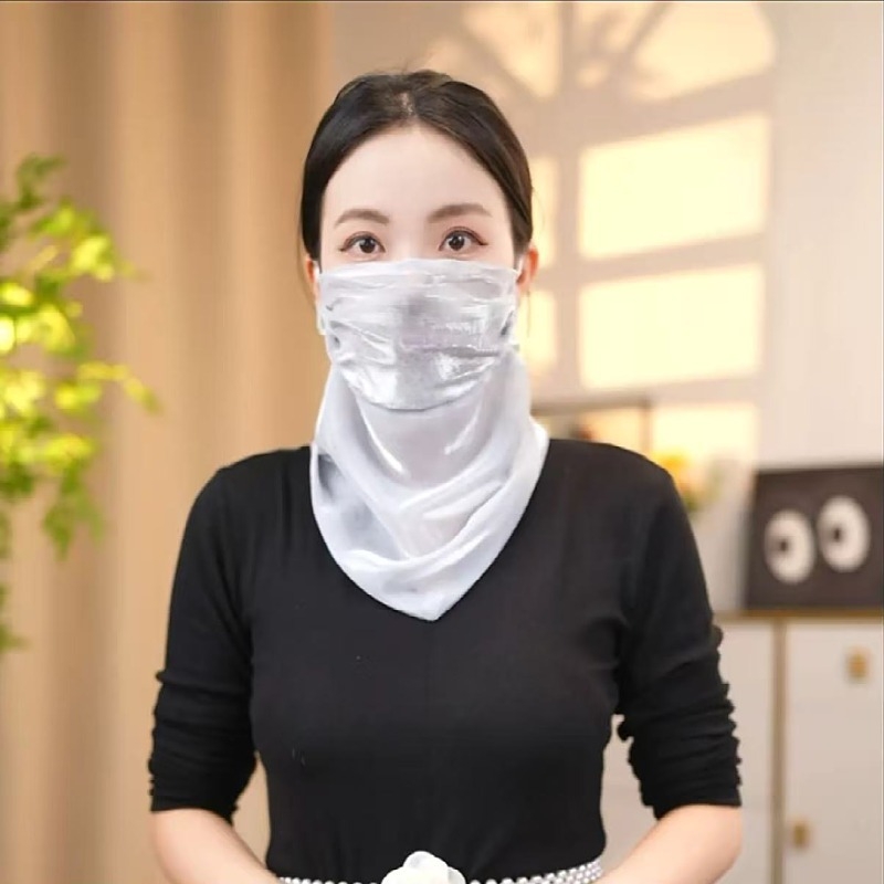 Šal s visećim perlicama, prozračan, otporan na insekte, djelomično prekrivanje, poliester, proljeće 2025