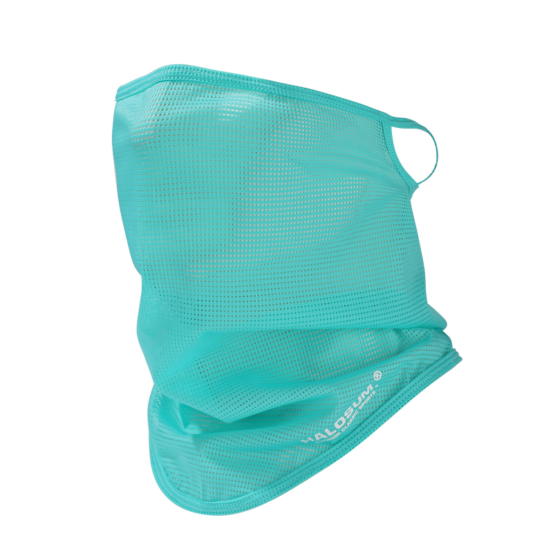 Maska za lice za vožnju biciklom s UV zaštitom, od ice silk – ultra lagana, otporna na vjetar, zaštita od prašine i insekata (87% najlon, 13% spandeks)