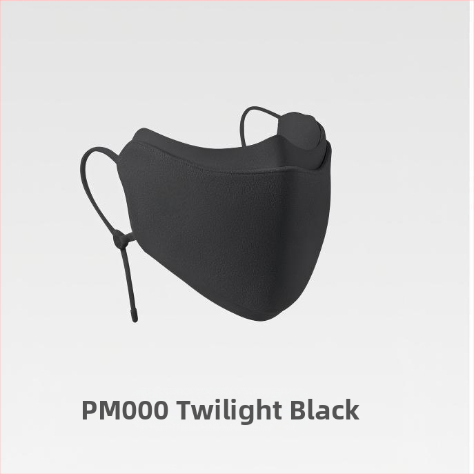 Maska ar dalītu konstrukciju, vēju izturīga un silta, no poliestera šķiedrām, ar ausu cilpiņu, ziema, universāla