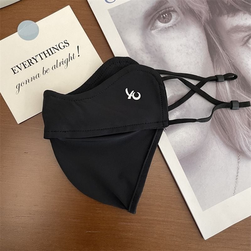 Vasaras saules aizsardzības sejas maska ar 5D trīs-dimensiju ribas atbalstu, neilons, uz auss siksniņa, universāla