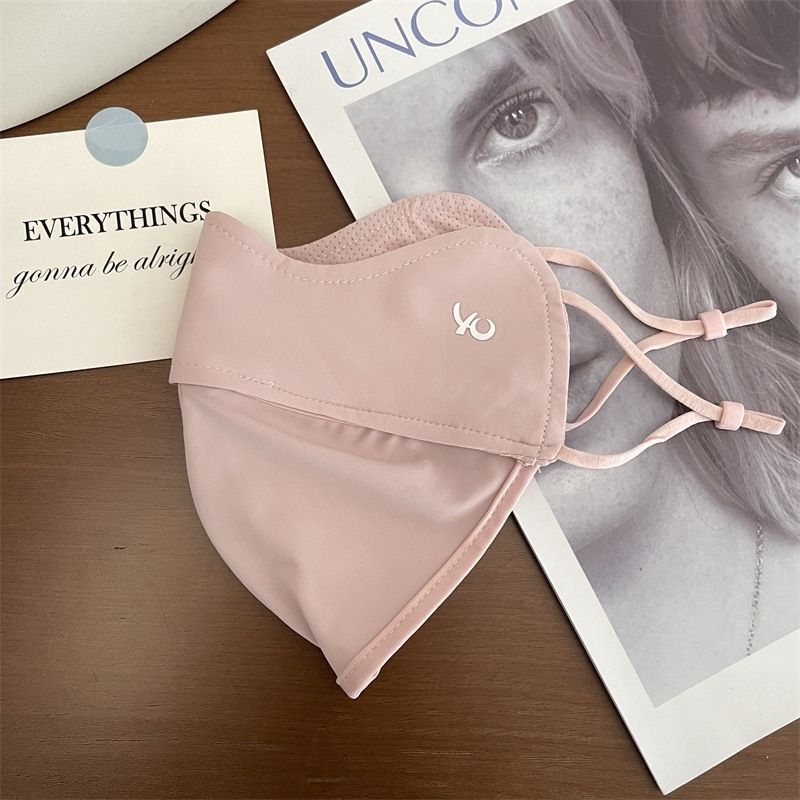 Vasaras saules aizsardzības sejas maska ar 5D trīs-dimensiju ribas atbalstu, neilons, uz auss siksniņa, universāla