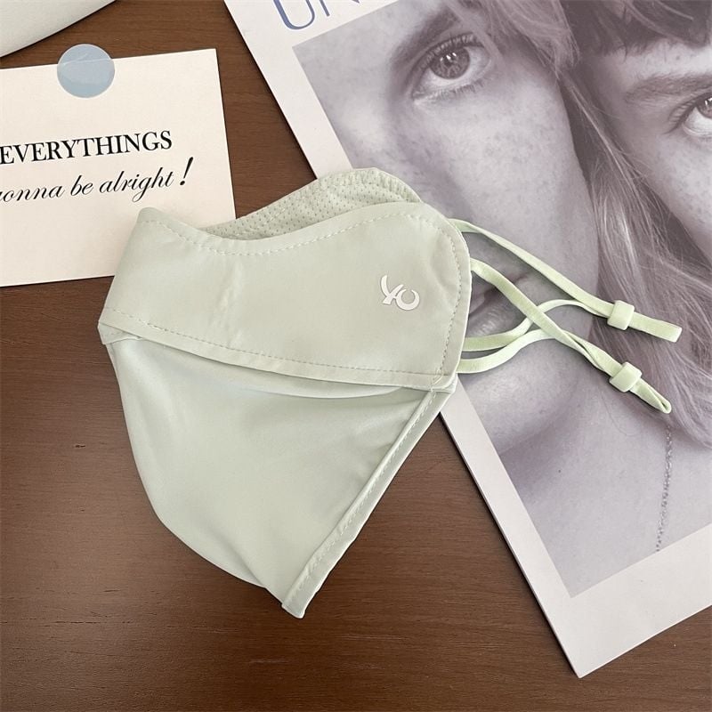 Vasaras saules aizsardzības sejas maska ar 5D trīs-dimensiju ribas atbalstu, neilons, uz auss siksniņa, universāla