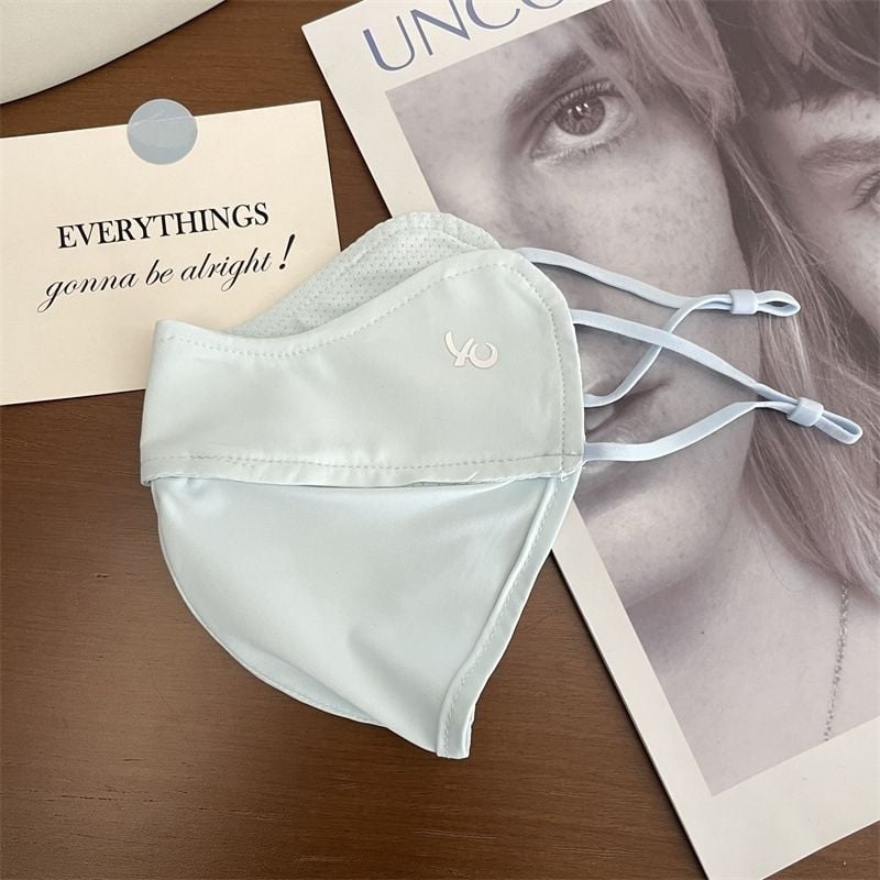 Vasaras saules aizsardzības sejas maska ar 5D trīs-dimensiju ribas atbalstu, neilons, uz auss siksniņa, universāla