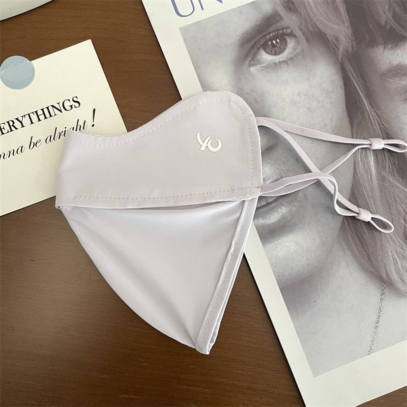 Vasaras saules aizsardzības sejas maska ar 5D trīs-dimensiju ribas atbalstu, neilons, uz auss siksniņa, universāla