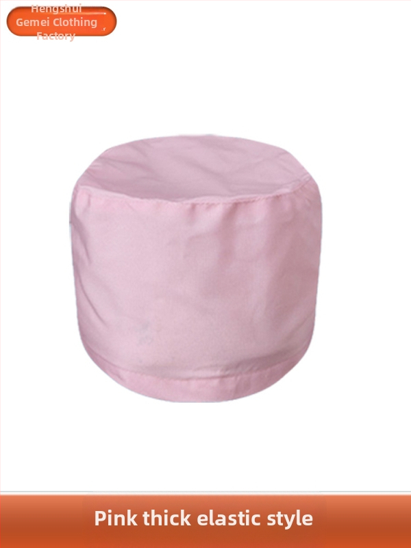 Medicīniskā cepure unisex, piemērota ārsti un māsu, kupolveida krona, īss malas, kokvilnas adīta audums, tie-dye apdare