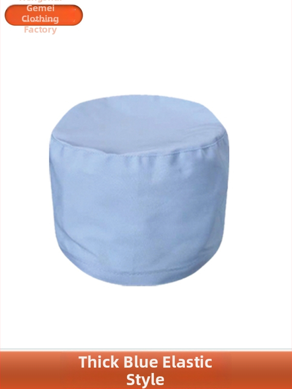 Medicīniskā cepure unisex, piemērota ārsti un māsu, kupolveida krona, īss malas, kokvilnas adīta audums, tie-dye apdare