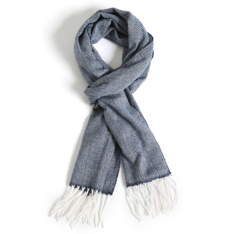 Šal kariran, topao, za sve sezone, poliester tkanina, srednja dužina, svestran dizajn (weft knitting; warp-knitted finish; 100% polyester)