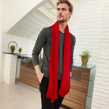 Шал от акрил, warp-knitted, зимен и топъл, прахоустойчив, 100% акрил