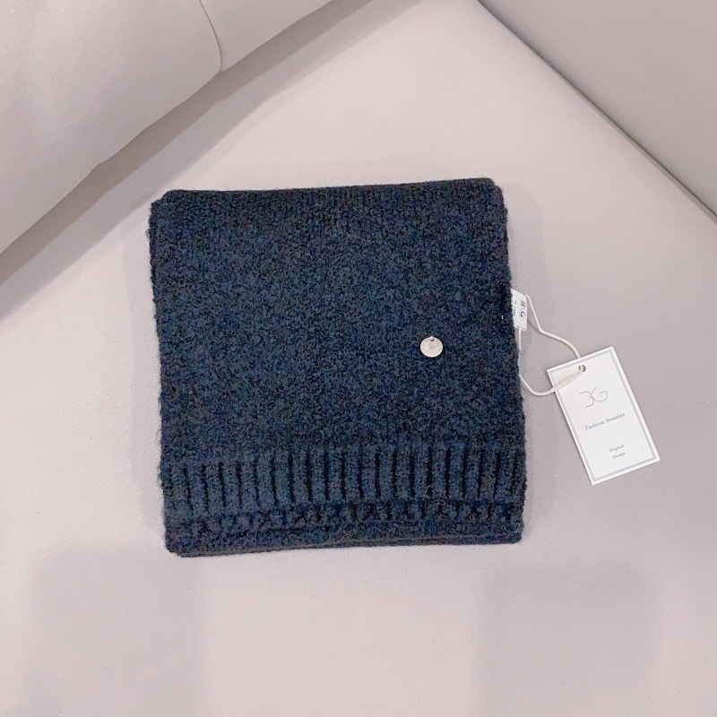 Šal od vunene smeše, dugačak kroj, warp pletenje, održava toplinu, zimski stil