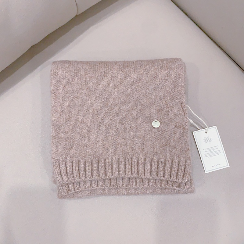 Šal od vunene smeše, dugačak kroj, warp pletenje, održava toplinu, zimski stil