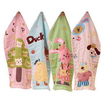 Arsof/alsof Prosop de față pentru copii, din bumbac pur, cu patru straturi, absorbant, uscare rapidă, jacquard, 50-80 g